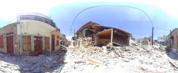 Τρισδιάστατη χαρτογράφιση της σεισμόπληκτης Βρίσας από το Πανεπιστήμιο Αιγαίου