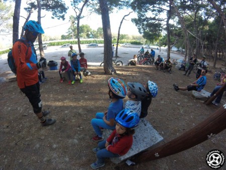 Γνωριμία των παιδιών με την ορεινή ποδηλασία στα Τσαμάκια