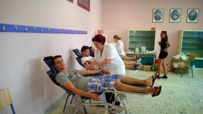 Η &quot;κοινωνική μάχη&quot; των εθελοντών αιμοδοτών στη Λέσβο