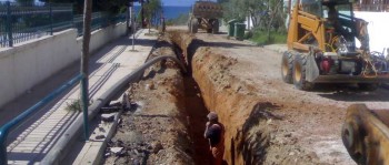 Αγωνία επαγγελματιών για το έργο της ΔΕΥΑΛ στην Αεροπόρου Γιανναρέλλη